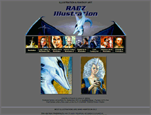Tablet Screenshot of fantasy-illustration.com